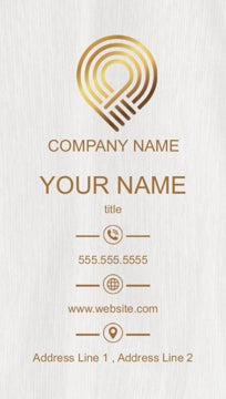 Picture of Magnetic Business Card 12 - Vertical