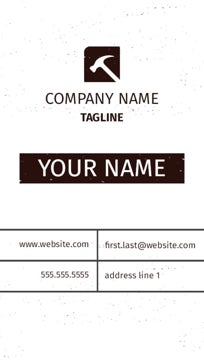 Picture of Magnetic Business Card 28 - Vertical