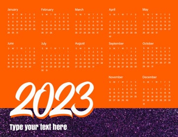 Picture of Magnetic Calendar 4 - Horizontal