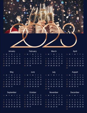 Picture of Magnetic Calendar 1 - Vertical