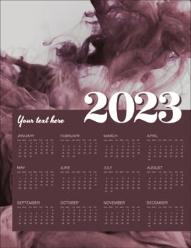Picture of Magnetic Calendar 5 - Vertical