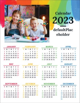 Picture of Magnetic Calendar 7 - Vertical