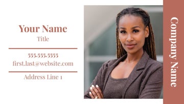 Picture of Real Estate Business Card Magnet 6 - Horizontal