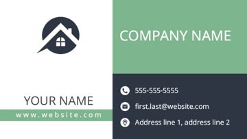 Picture of Real Estate Business Card Magnet 7 - Horizontal
