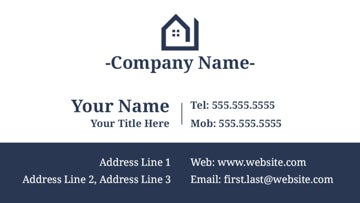 Picture of Real Estate Business Card Magnet 13 - Horizontal