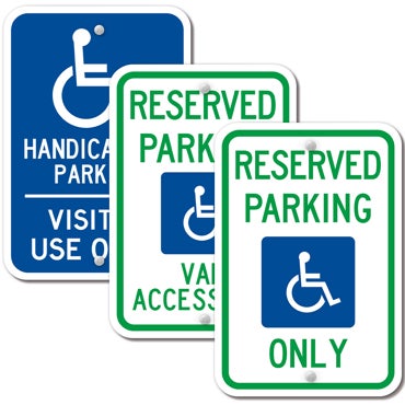 Picture for category Handicap Parking Signs