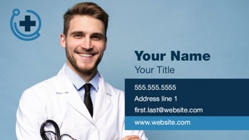 Picture of Healthcare Business Magnet 2 - Horizontal