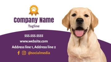 Picture of Pet Care Business Magnet 4 - Horizontal