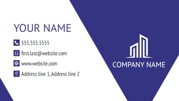 Picture of Real Estate Business Card Magnet 12- Horizontal