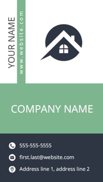 Picture of Real Estate Business Card Magnet 7 - Vertical