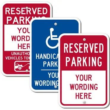 Picture for category Custom Parking Signs