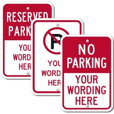 Picture for category Custom No Parking Signs