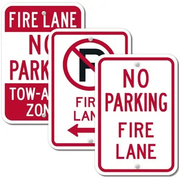 Picture for category Fire Lane Signs