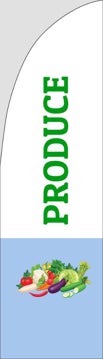 Picture of Produce - 7.5' Straight Flag