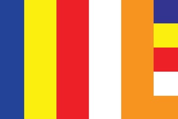 Picture of Buddhist flag - 2x3