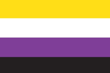 Picture of Non-Binary Pride Flag - 2x3