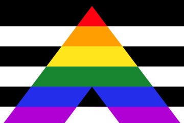 Picture of Straight Ally Pride Flag - 4x6