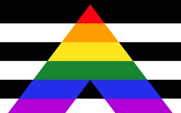 Picture of Straight Ally Pride Flag - 5x8
