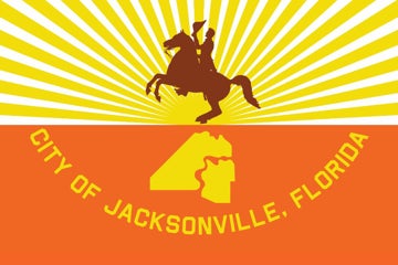 Picture of Jacksonville, FL Flag - 2x3