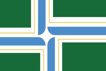 Picture of Portland, OR Flag - 2x3