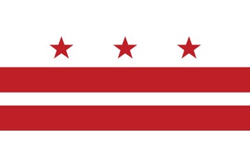 Picture of Washington, DC Flag - 2x3