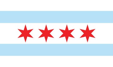 Picture of Chicago, IL Flag - 3x5
