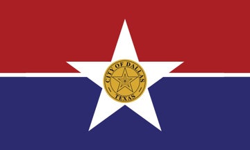 Picture of Dallas, TX Flag - 3x5