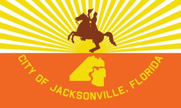 Picture of Jacksonville, FL Flag - 3x5