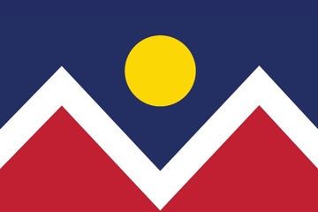 Picture of Denver, CO Flag - 4x6