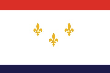 Picture of New Orleans, LA Flag - 4x6