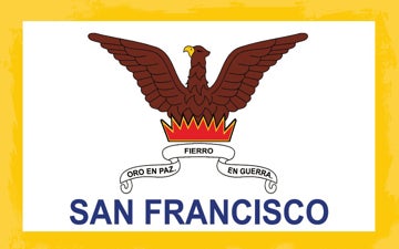 Picture of San Francisco, CA Flag - 5x8
