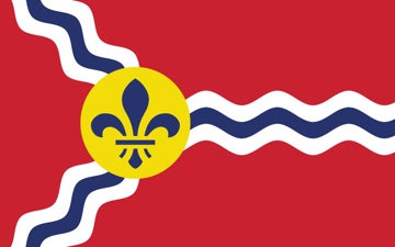 Picture of St. Louis, MO Flag - 5x8