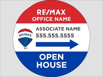Picture of RE/MAX - Stacked Open House Agent (circle)