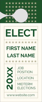 Picture of Political Door Hanger 8 - Small Door Hanger