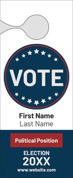 Picture of Political Door Hanger 11 - Small Door Hanger