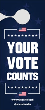 Picture of Political Door Hanger 12 - Small Door Hanger