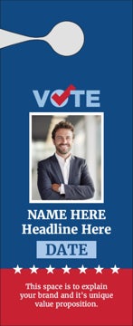 Picture of Political Door Hanger 2 - Large Door Hanger