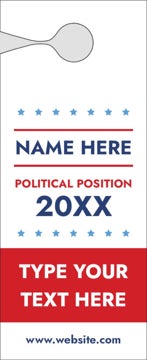 Picture of Political Door Hanger 9 - Large Door Hanger