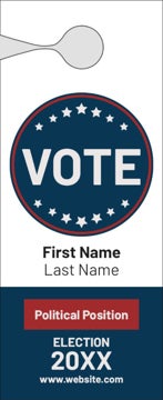 Picture of Political Door Hanger 11 - Large Door Hanger