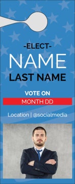 Picture of Political Door Hanger 14 - Large Door Hanger