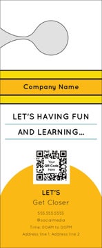 Picture of Education & Child Care 6 - Small Door Hanger