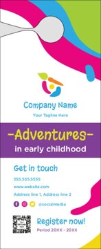 Picture of Education & Child Care 4 - Large Door Hanger