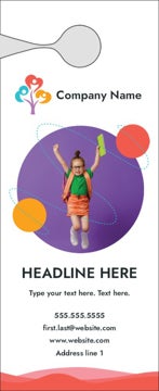 Picture of Education & Child Care 12 - Large Door Hanger