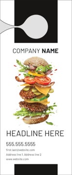 Picture of Food & Beverage 1 - Small Door Hanger