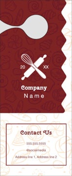 Picture of Food & Beverage 9 - Small Door Hanger