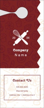 Picture of Food & Beverage 9 - Large Door Hanger