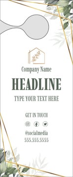 Picture of Retail & Sales 13 - Small Door Hanger