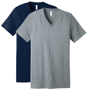 Picture of Bella + Canvas Jersey V-Neck Tee