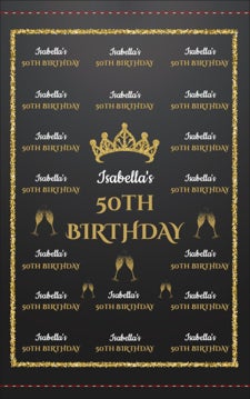 Picture of Birthday Backdrop 1 - 8ft x 5ft