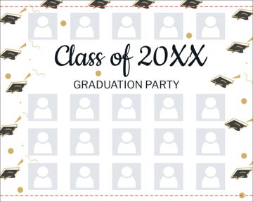 Picture of Graduation Backdrop 2 - 8ft x 10ft